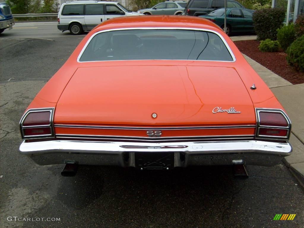 1969 Chevelle SS Coupe - Orange / Black photo #6