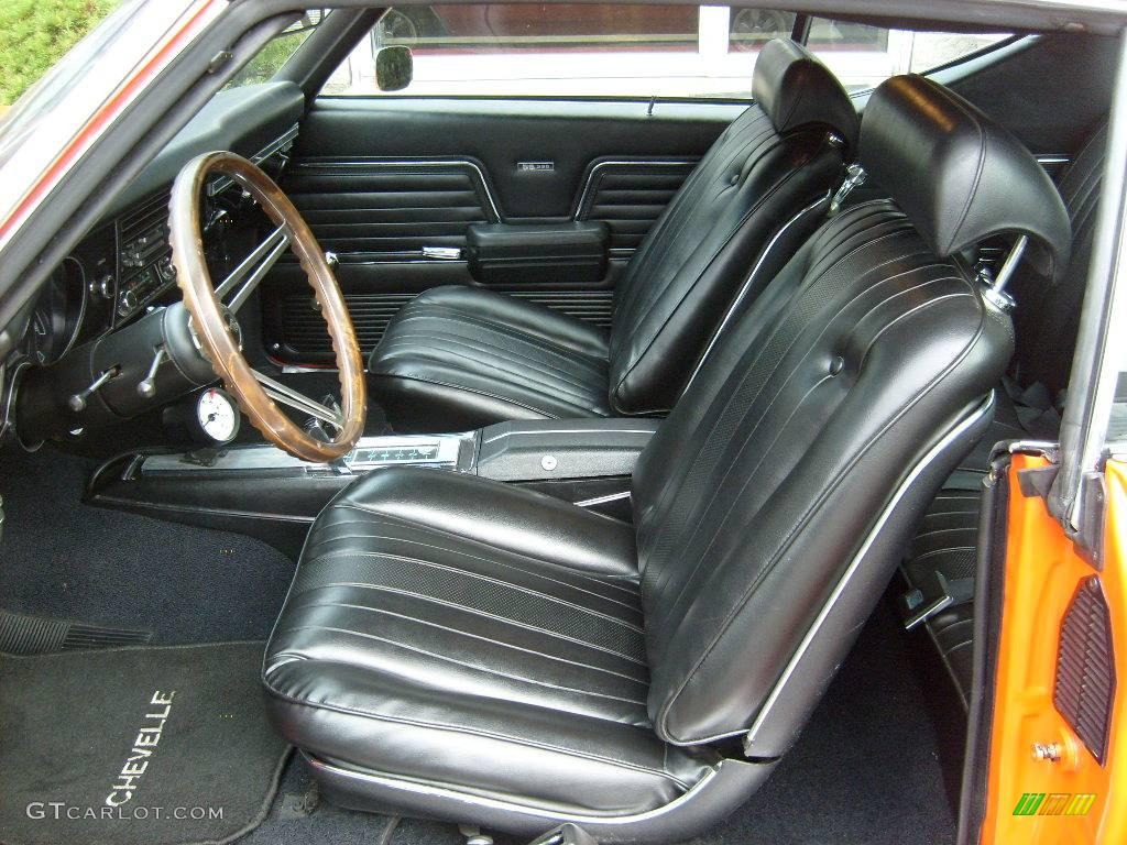 1969 Chevelle SS Coupe - Orange / Black photo #11