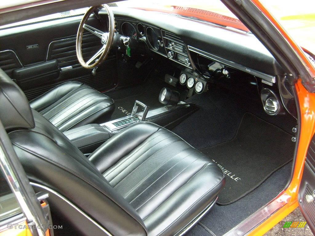 1969 Chevelle SS Coupe - Orange / Black photo #15