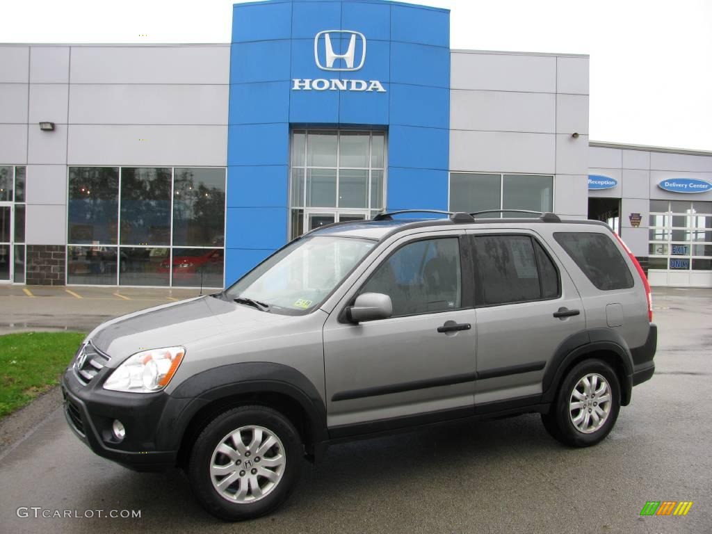 2005 CR-V EX 4WD - Pewter Pearl / Black photo #1