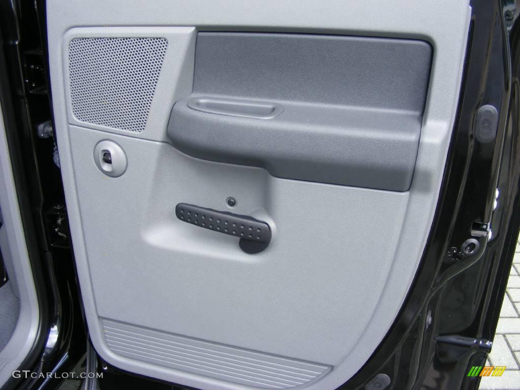 2008 Ram 1500 Sport Quad Cab - Brilliant Black Crystal Pearl / Medium Slate Gray photo #19