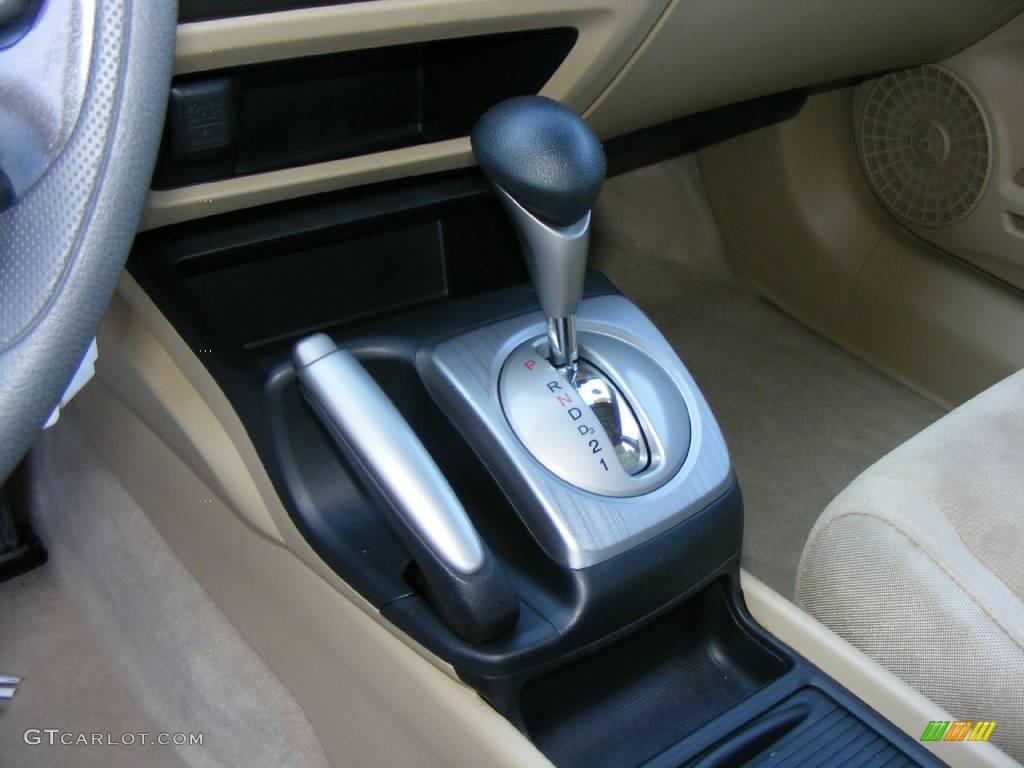 2006 Civic LX Sedan - Royal Blue Pearl / Ivory photo #12