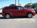 2009 Inferno Red Crystal Pearl Dodge Journey SXT  photo #6