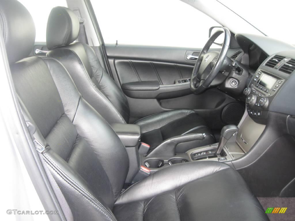 2006 Accord EX-L V6 Sedan - Alabaster Silver Metallic / Black photo #7