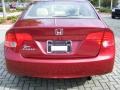 2007 Tango Red Pearl Honda Civic LX Sedan  photo #4