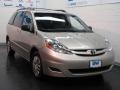 2008 Silver Shadow Pearl Toyota Sienna LE  photo #1