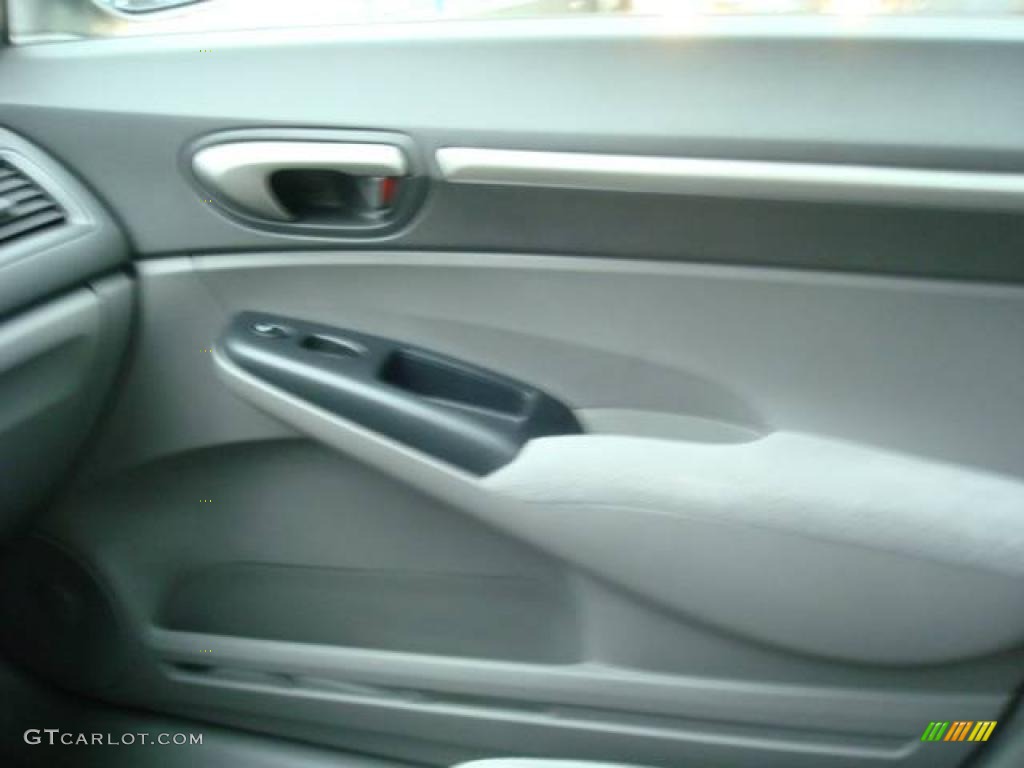 2007 Civic EX Sedan - Galaxy Gray Metallic / Gray photo #17