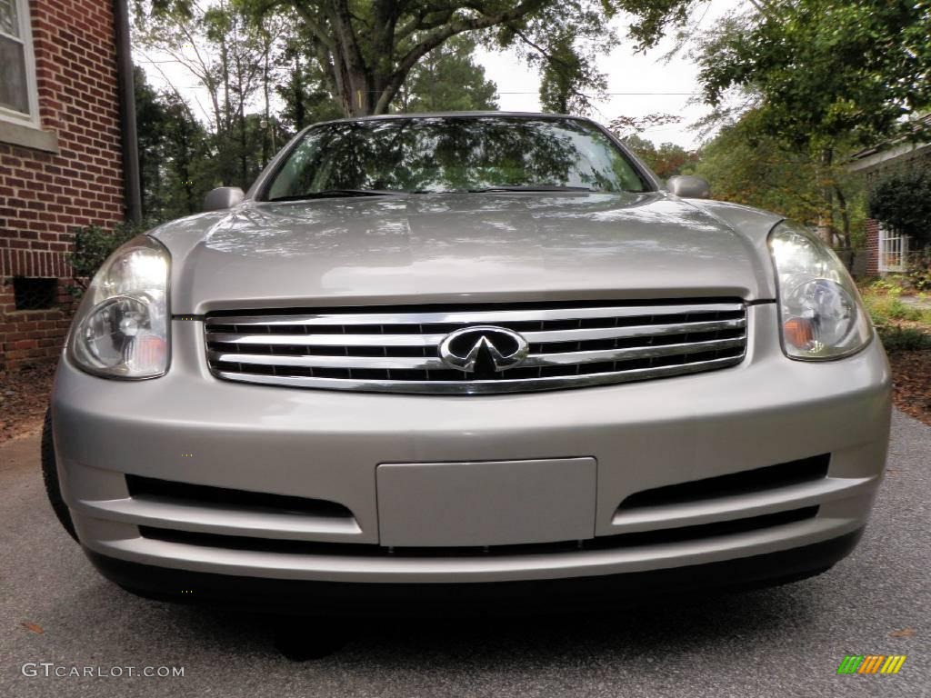 2004 G 35 Sedan - Desert Platinum Metallic / Willow photo #51