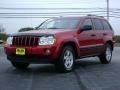 2005 Inferno Red Crystal Pearl Jeep Grand Cherokee Laredo 4x4  photo #3
