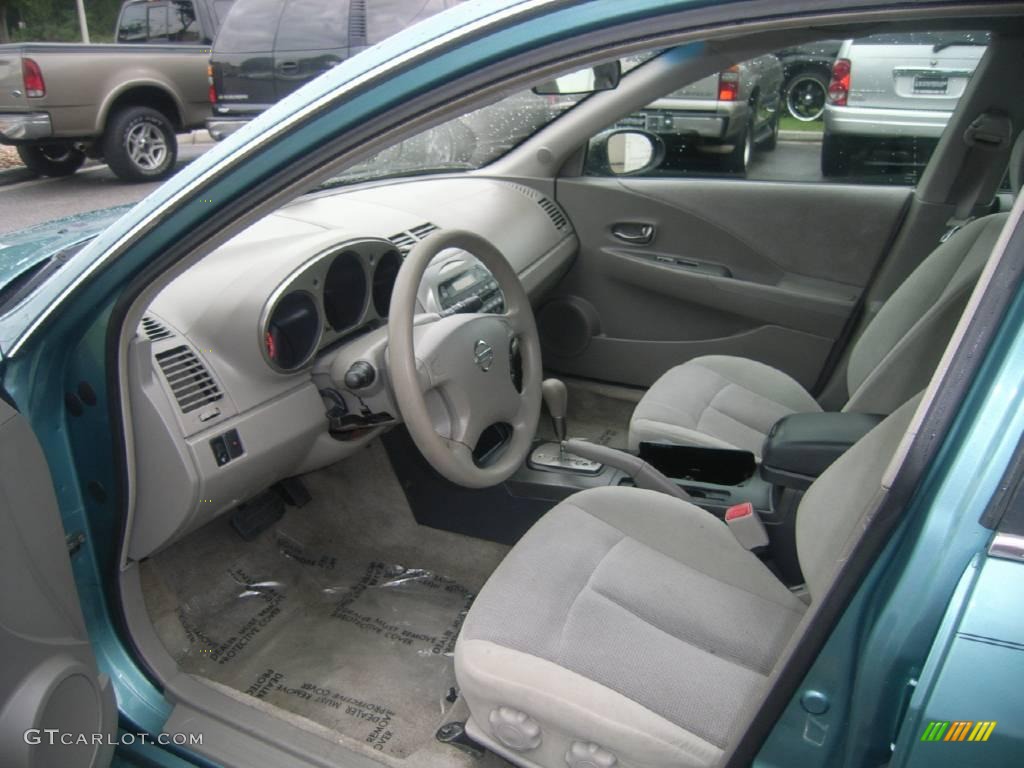 2002 Altima 2.5 S - Seascape Light Blue / Frost Gray photo #12