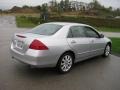 2007 Alabaster Silver Metallic Honda Accord EX-L V6 Sedan  photo #7