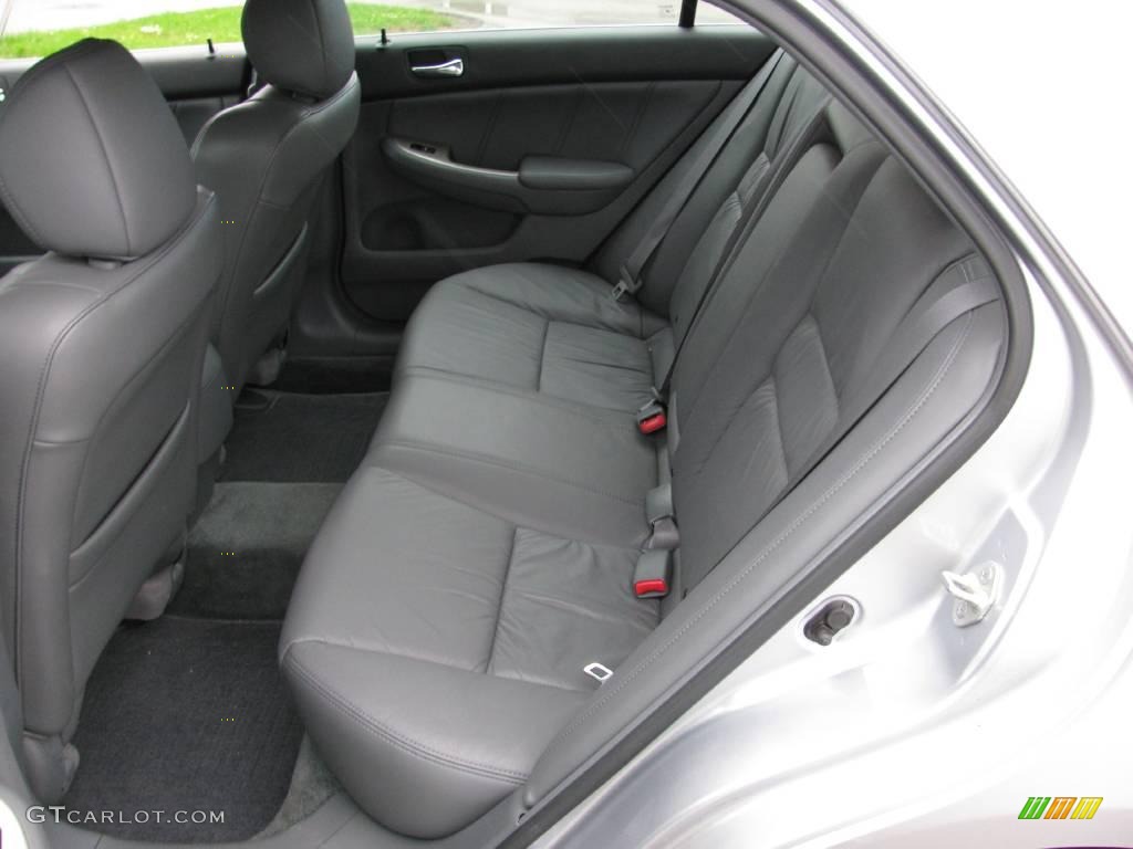 2007 Accord EX-L V6 Sedan - Alabaster Silver Metallic / Gray photo #11