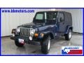 2006 Midnight Blue Pearl Jeep Wrangler Unlimited 4x4  photo #1