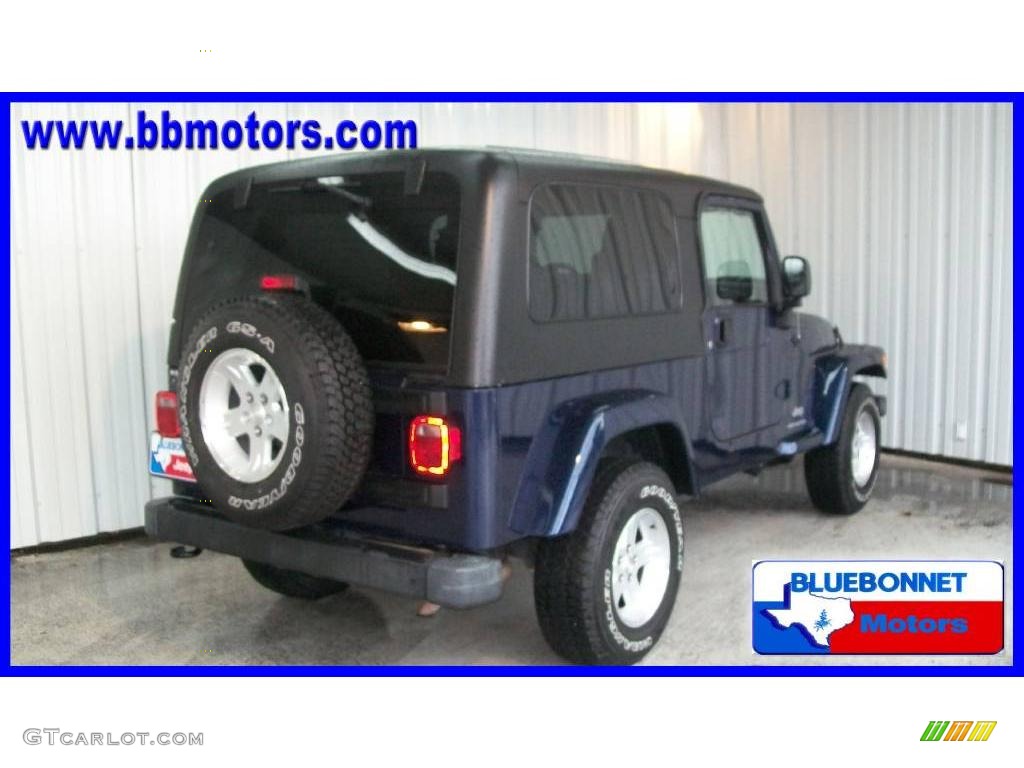 2006 Wrangler Unlimited 4x4 - Midnight Blue Pearl / Dark Slate Gray photo #4