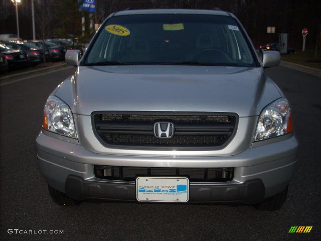 2005 Pilot EX-L 4WD - Billet Silver Metallic / Gray photo #8