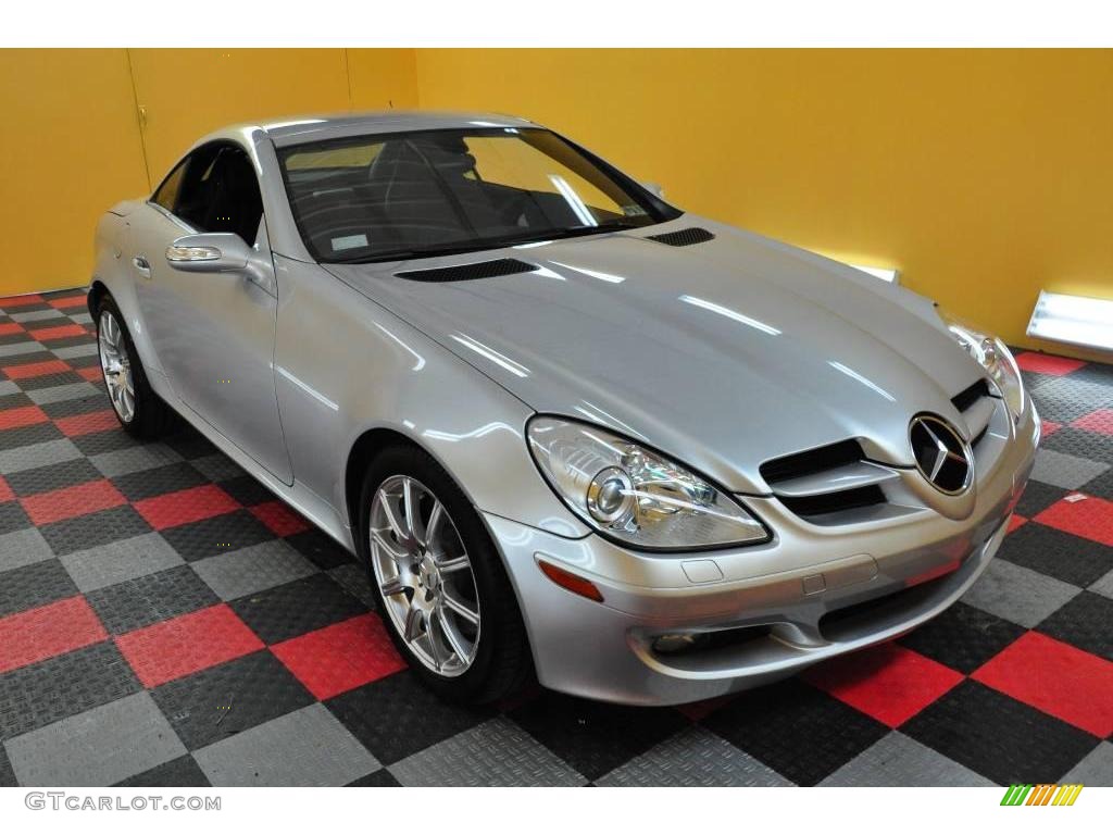 2005 SLK 350 Roadster - Iridium Silver Metallic / Black photo #1