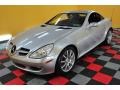 2005 Iridium Silver Metallic Mercedes-Benz SLK 350 Roadster  photo #3