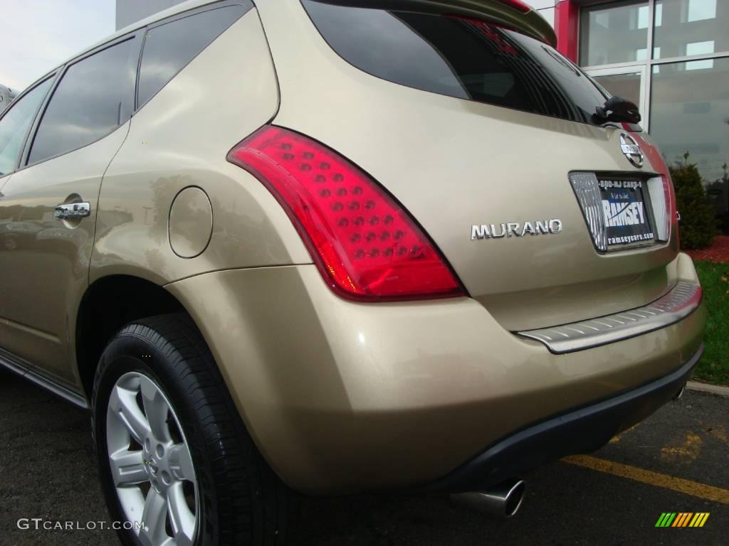 2006 Murano S AWD - Chardonnay Metallic / Cafe Latte photo #15