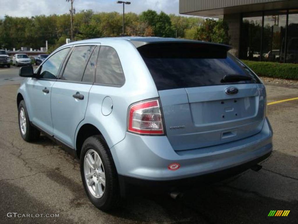 2008 Edge SE - Light Ice Blue Metallic / Medium Light Stone photo #2
