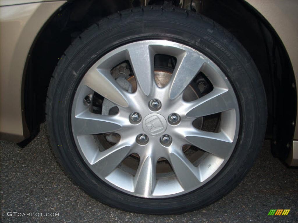 2006 Accord EX V6 Coupe - Desert Mist Metallic / Ivory photo #10