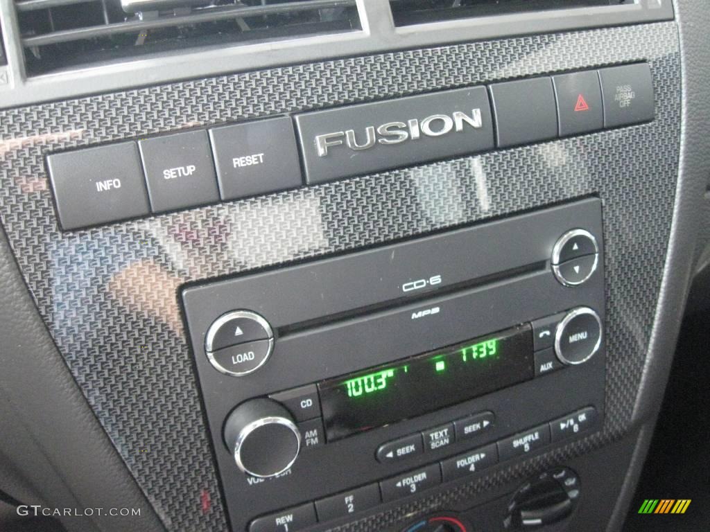 2008 Fusion SE V6 - Redfire Metallic / Charcoal Black photo #26
