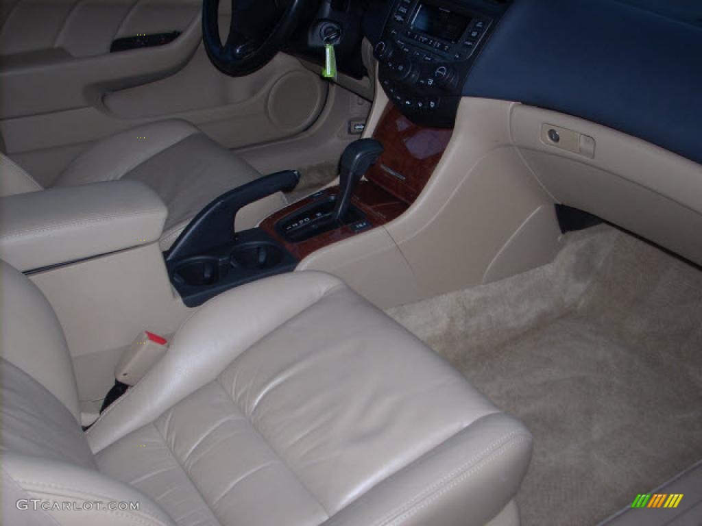 2006 Accord EX V6 Coupe - Desert Mist Metallic / Ivory photo #19