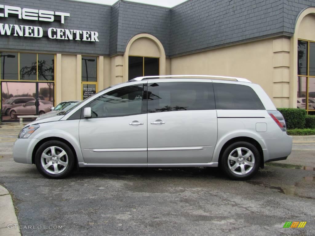 2008 Quest 3.5 SE - Radiant Silver Metallic / Gray photo #4