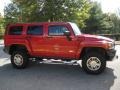 2008 Victory Red Hummer H3   photo #5