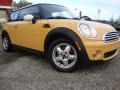 2007 Mellow Yellow Mini Cooper Hardtop  photo #3