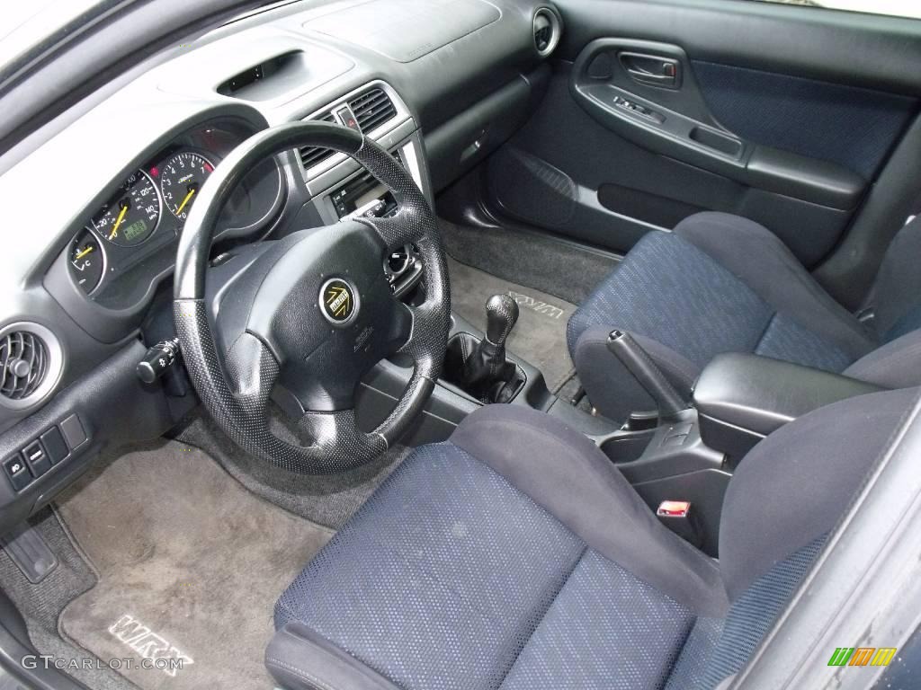 2002 Impreza WRX Wagon - Platinum Silver Metallic / Black photo #8