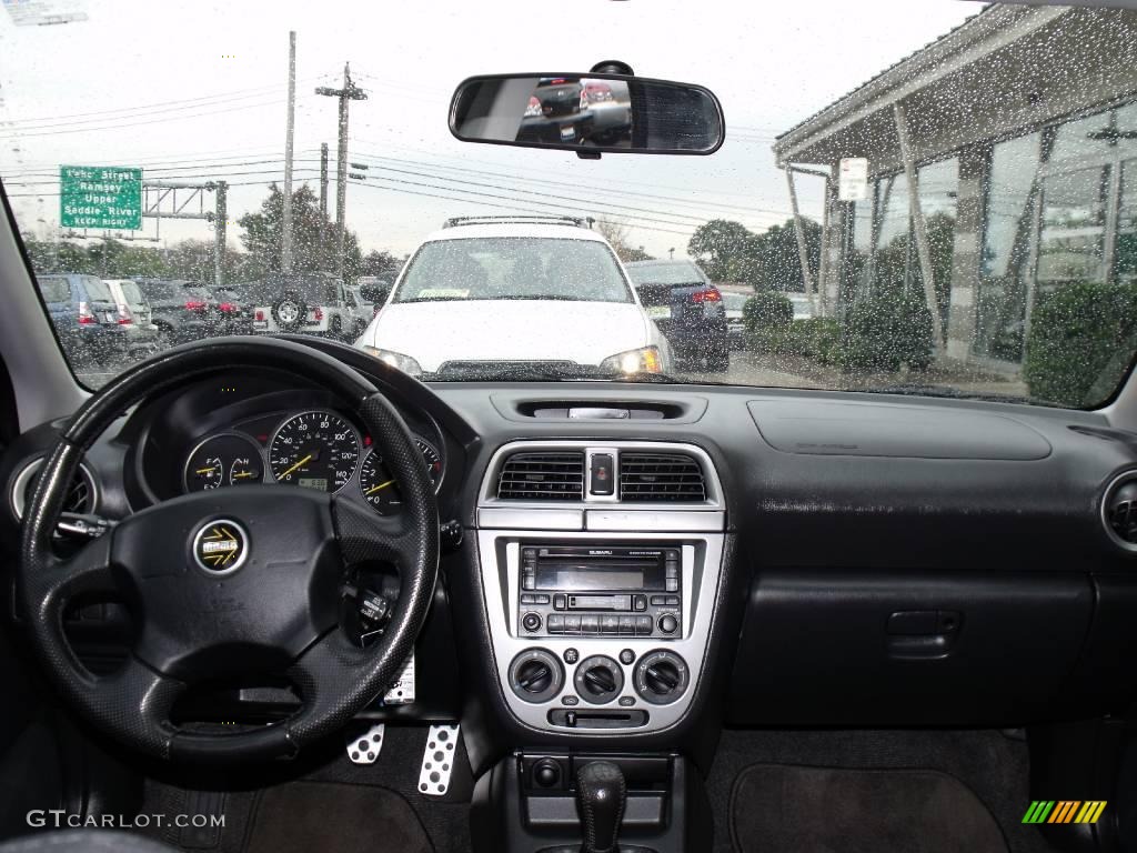 2002 Impreza WRX Wagon - Platinum Silver Metallic / Black photo #12