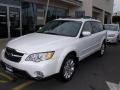 2009 Satin White Pearl Subaru Outback 2.5i Limited Wagon  photo #1