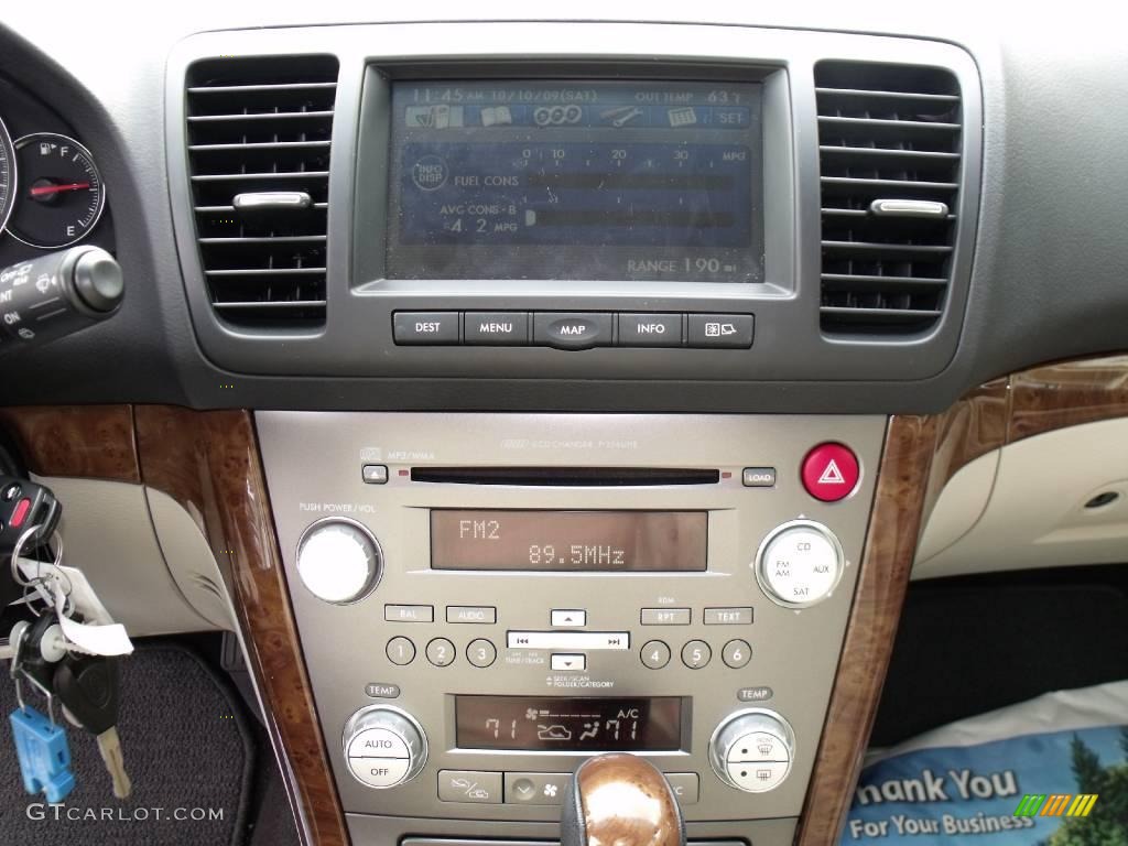 2009 Outback 2.5i Limited Wagon - Satin White Pearl / Warm Ivory photo #10