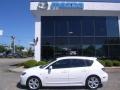 Rally White - MAZDA3 s Touring Hatchback Photo No. 8