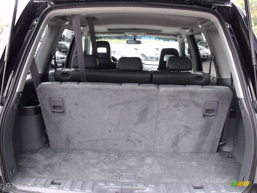 2005 Pilot EX-L 4WD - Nighthawk Black Pearl / Gray photo #8