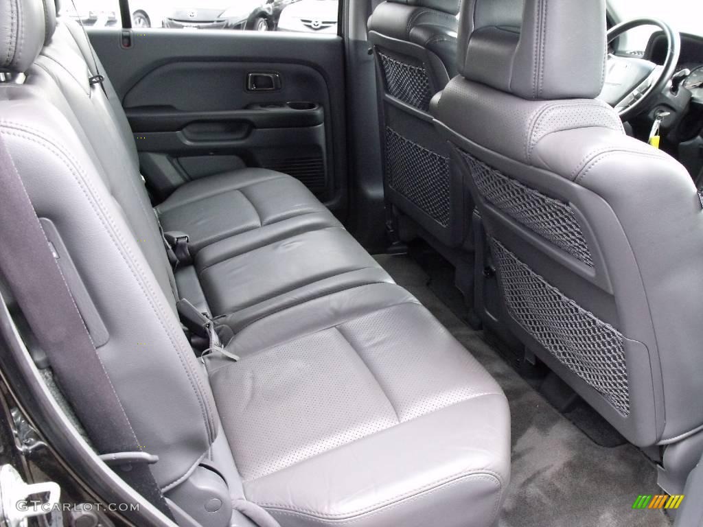 2005 Pilot EX-L 4WD - Nighthawk Black Pearl / Gray photo #10