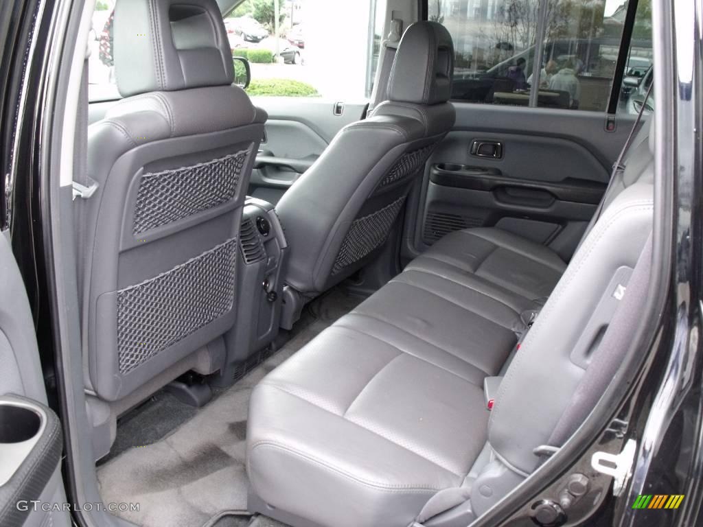 2005 Pilot EX-L 4WD - Nighthawk Black Pearl / Gray photo #12