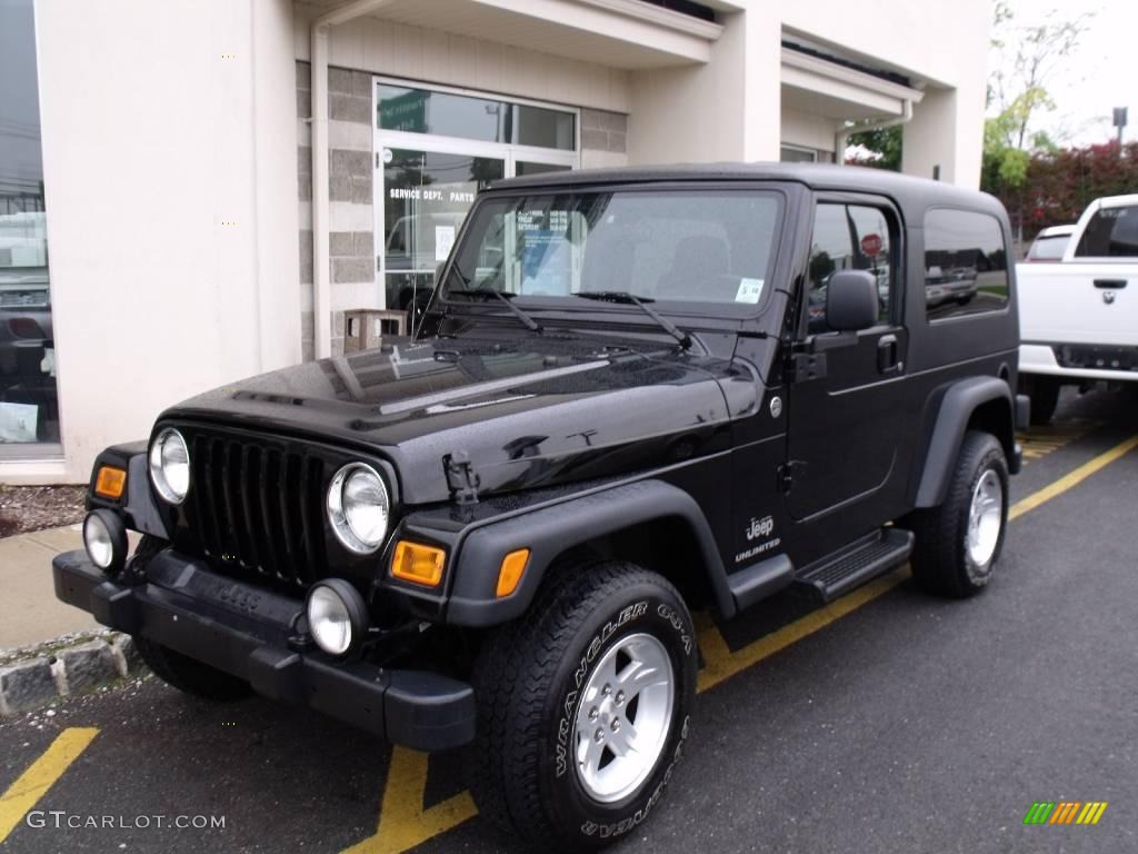 Black Jeep Wrangler