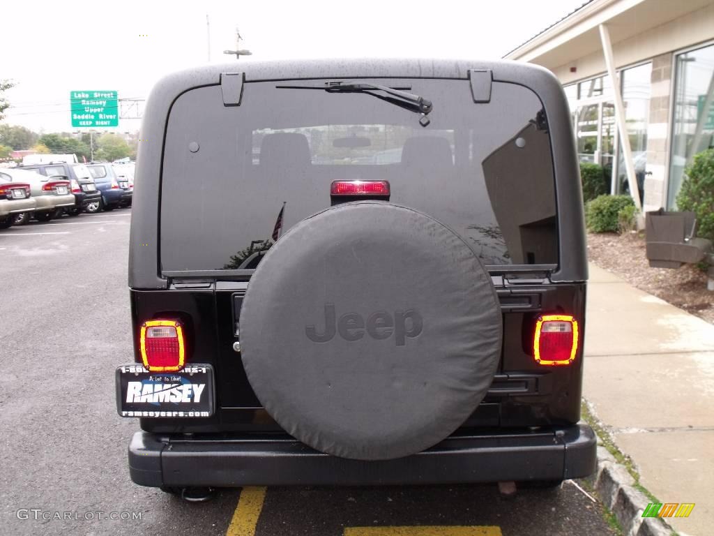 2006 Wrangler Unlimited 4x4 - Black / Dark Slate Gray photo #5