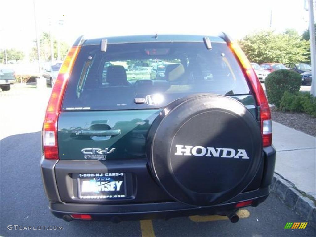 2003 CR-V EX 4WD - Clover Green Pearl / Saddle photo #4