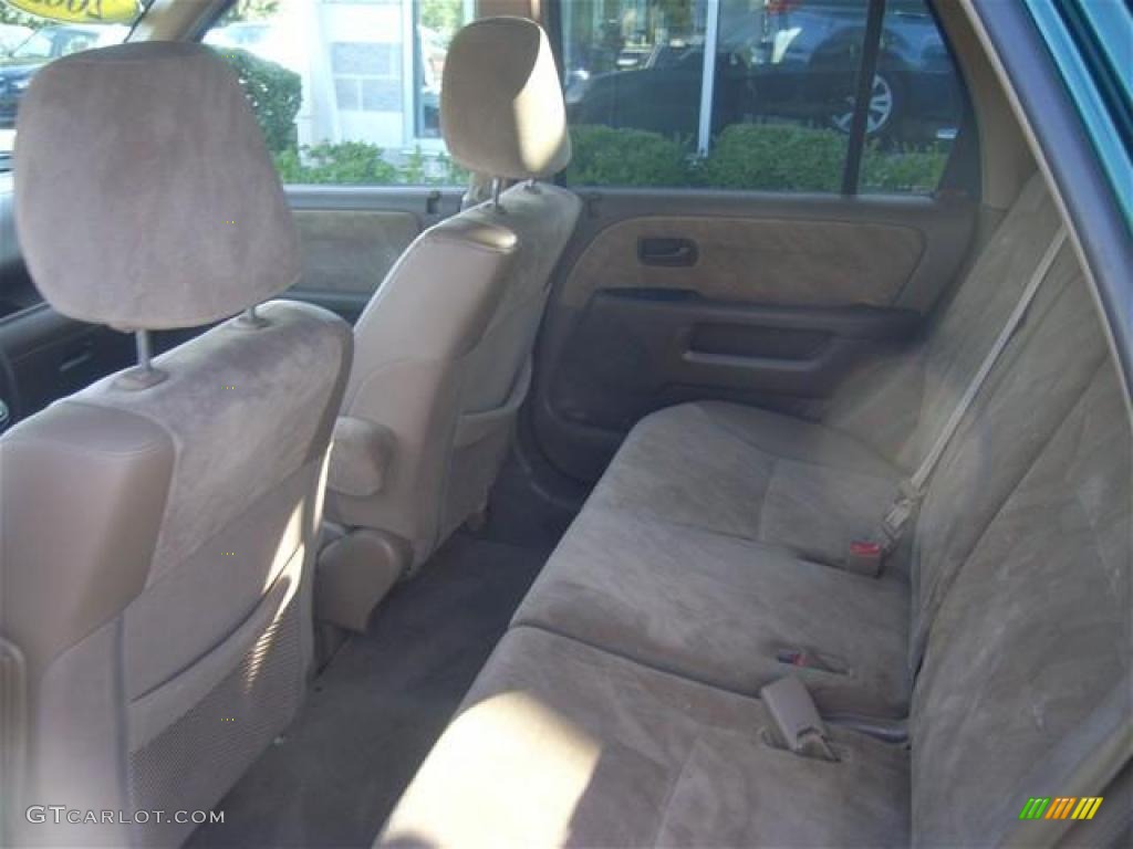 2003 CR-V EX 4WD - Clover Green Pearl / Saddle photo #11