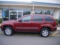 2007 Red Rock Crystal Pearl Jeep Grand Cherokee Laredo 4x4  photo #2