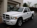 2005 Bright White Dodge Ram 1500 SLT Quad Cab 4x4  photo #1