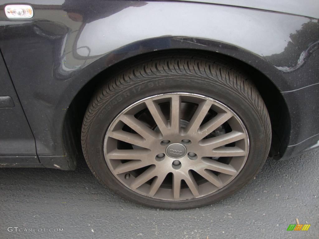 2007 A3 2.0T - Lava Grey Pearl Effect / Beige photo #25