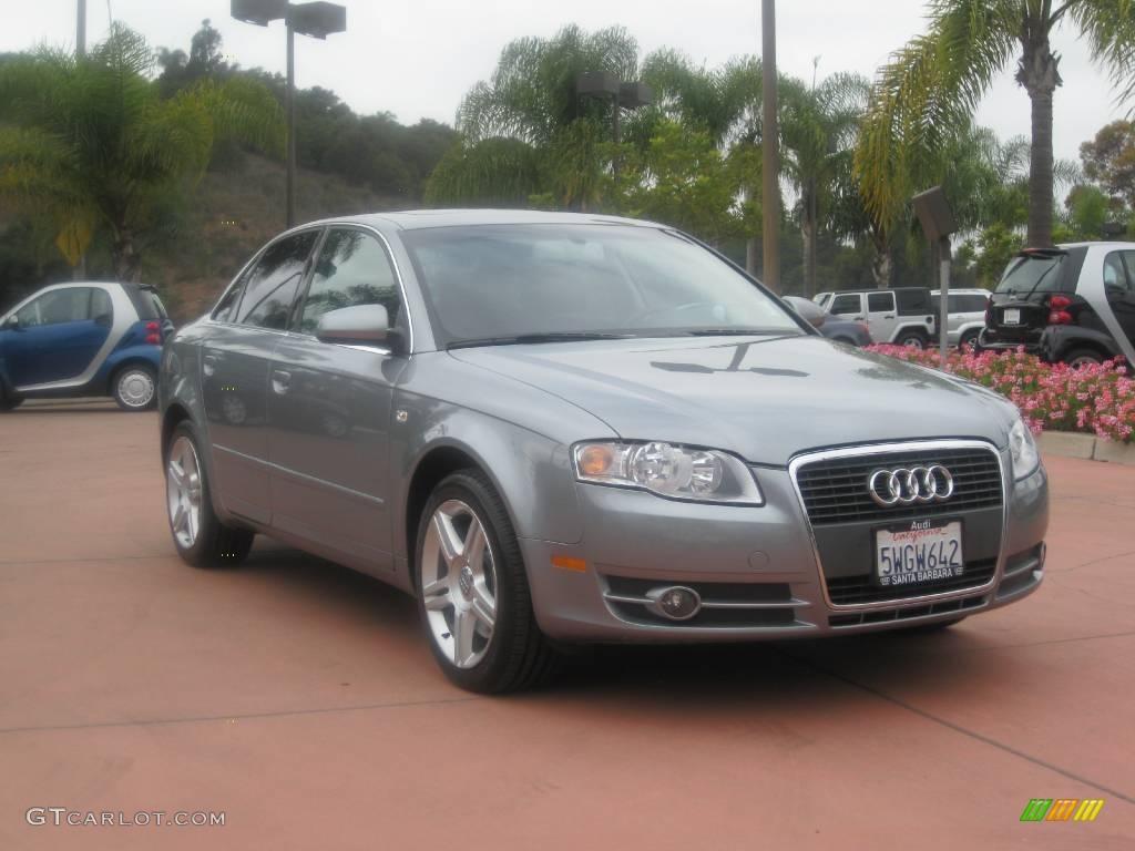 2006 A4 3.2 Sedan - Quartz Gray Metallic / Ebony photo #2