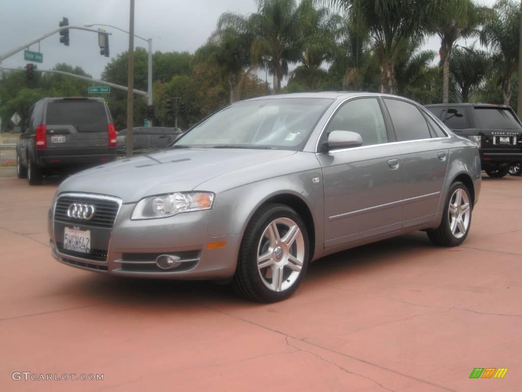 2006 A4 3.2 Sedan - Quartz Gray Metallic / Ebony photo #6