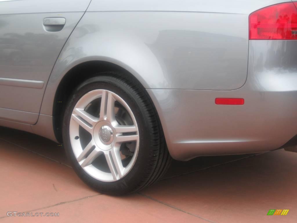 2006 A4 3.2 Sedan - Quartz Gray Metallic / Ebony photo #9