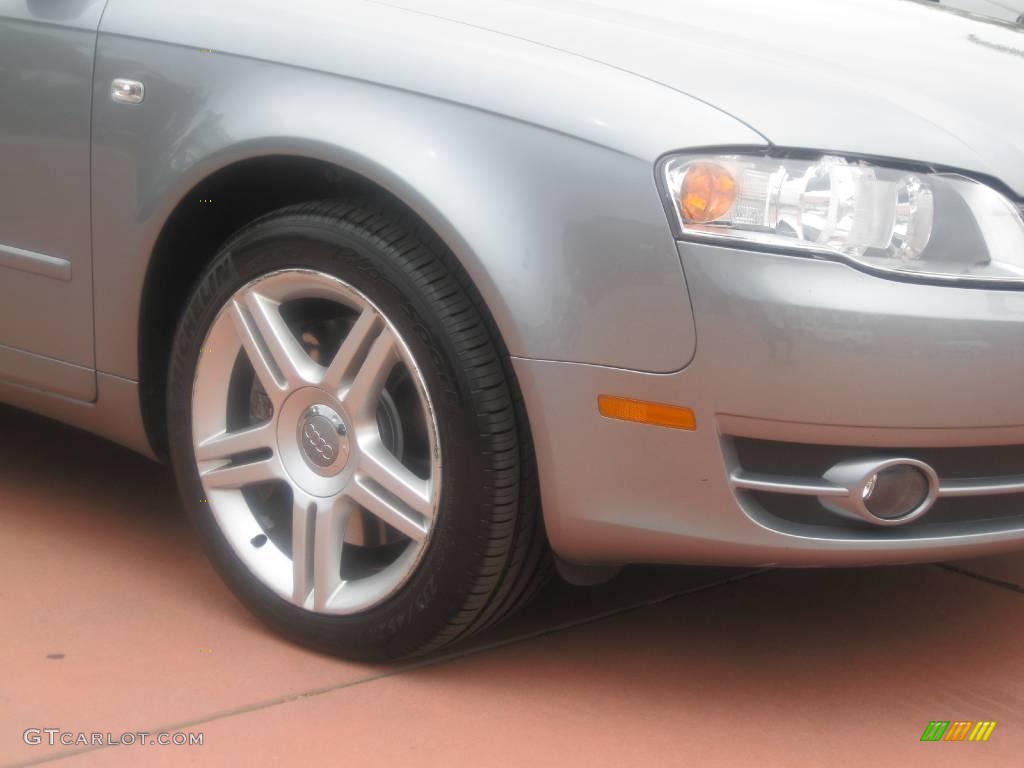 2006 A4 3.2 Sedan - Quartz Gray Metallic / Ebony photo #11