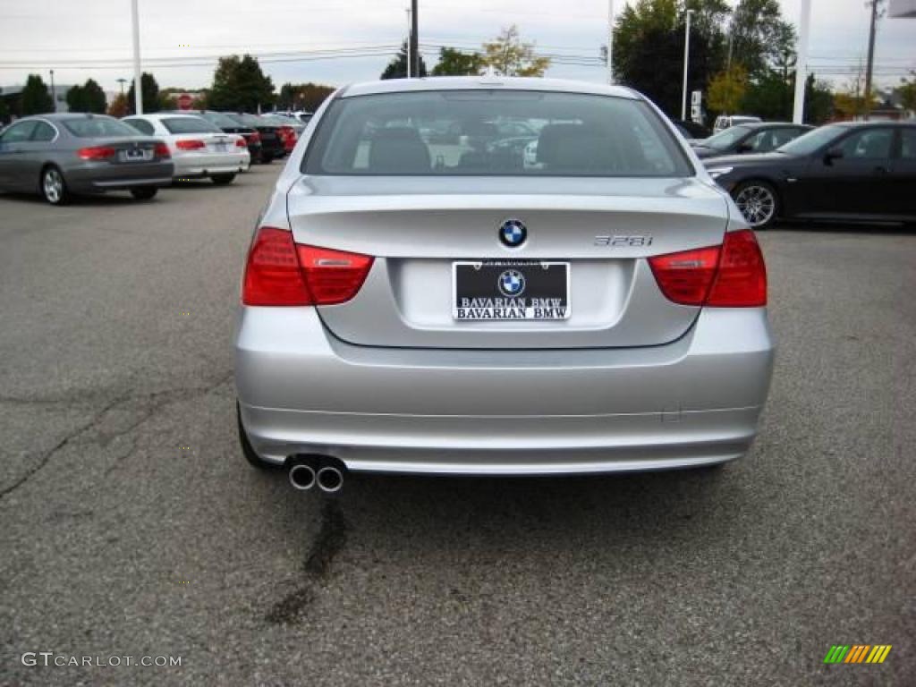 2009 3 Series 328i Sedan - Titanium Silver Metallic / Black Dakota Leather photo #4