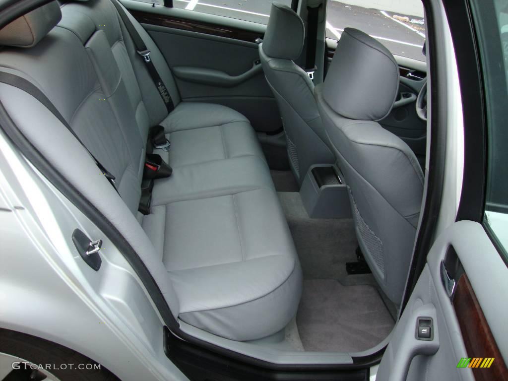 2000 3 Series 323i Sedan - Titanium Silver Metallic / Grey photo #19